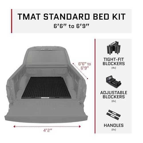 Truck Bed Organizer Storage System Slide Out Mat