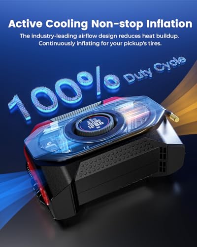 S6SE Tire Inflator Portable Air Compressor