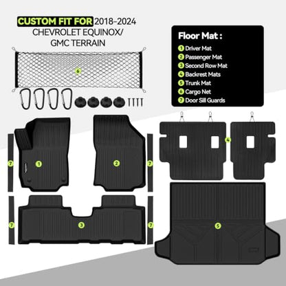 All Weather Floor Mat Set for 2018