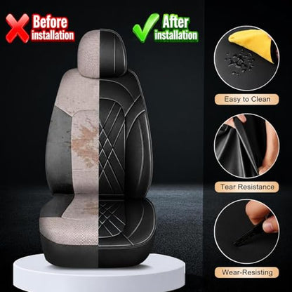 2 Front Car Seat Covers for Acura Tl 2004