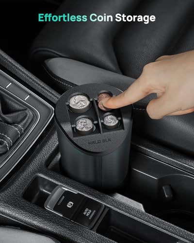 Large Capacity Coin Holder for Car Change Organizer