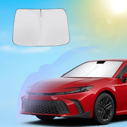 for 2025 2026 Toyota Camry Windshield Sunshade for 2025 2026 Toyota Camry Accessories 2026 Camry Sunshade Foldable Sun Shield 2025 2026Camry