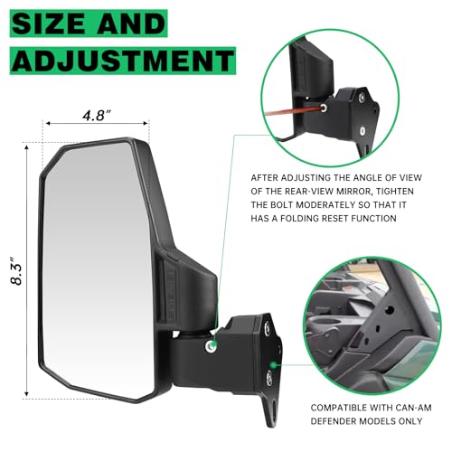 Defender Side Mirrors
