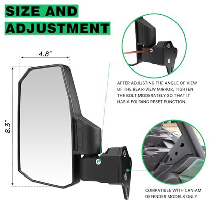 Defender Side Mirrors