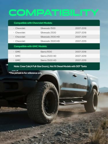 4 Inch Running Boards for Chevy & GMC