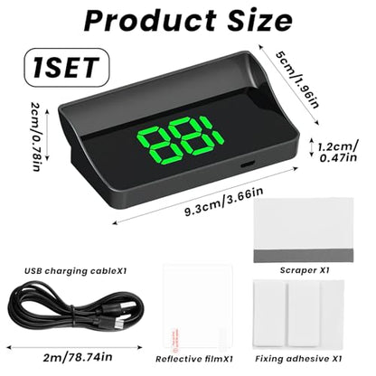 GPS Digital Speedometer for Car MPH