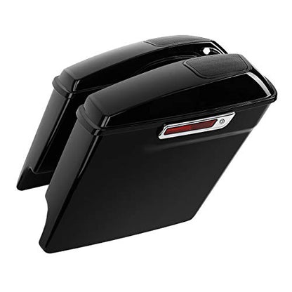 Motorcycle 5" Stretched Saddlebags Fit For Harley Touring 2014 (2 Count)