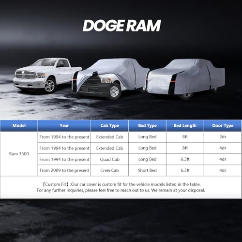 Multi Layer Dodge Ram 3500HD Truck Cover