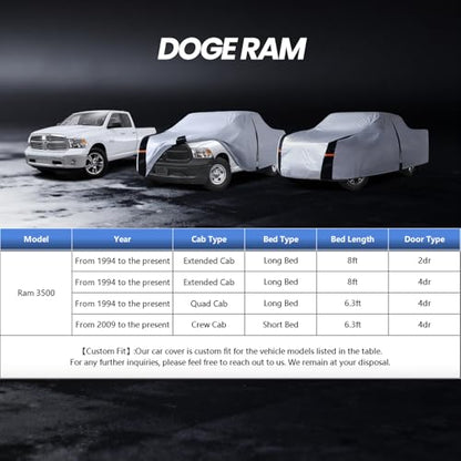 Multi Layer Dodge Ram 3500HD Truck Cover