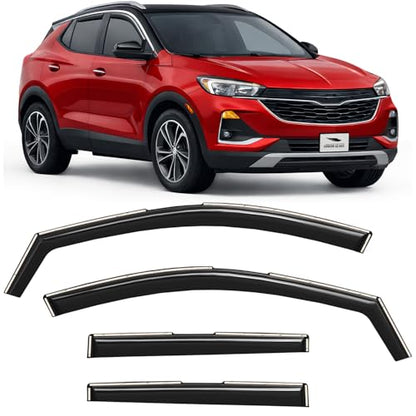 in Channel Extra Durable Rain Guards for Buick Encore GX 2020 (4 Count)