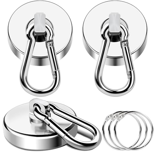 150LB Magnetic Hooks Neodymium Magnets Heavy Duty with Swivel