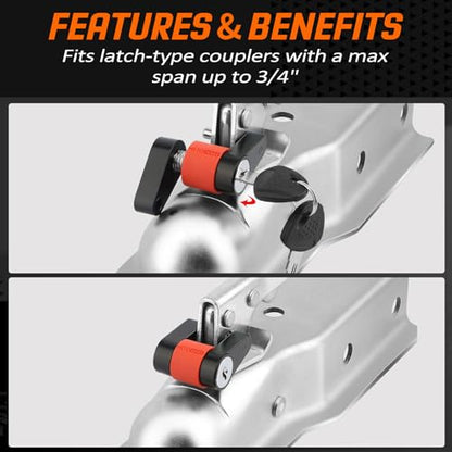 Trailer Coupler Lock 1
