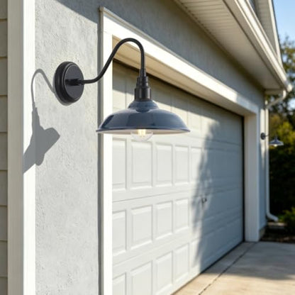 10 Inch Dome Gooseneck Lights Outdoor