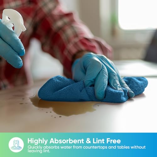 24PK Microfiber Cleaning Cloth (24 Count)