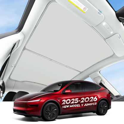 Roof Sunshade for Tesla Model Y Juniper 2026 (18 Count)