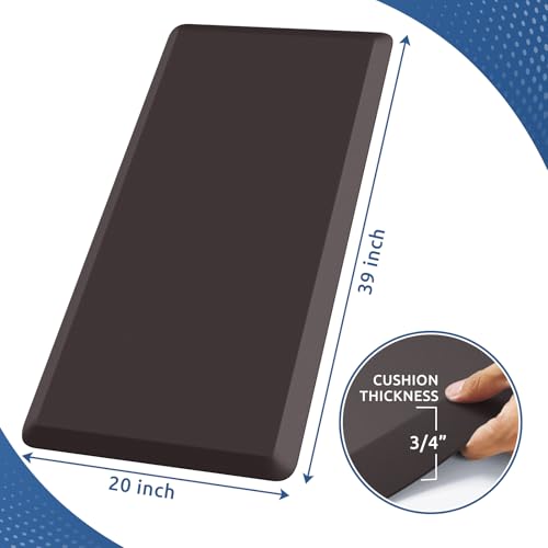 0.8" Thick Kitchen Mat Cushioned Anti Fatigue Rug Comfort Floor Mats