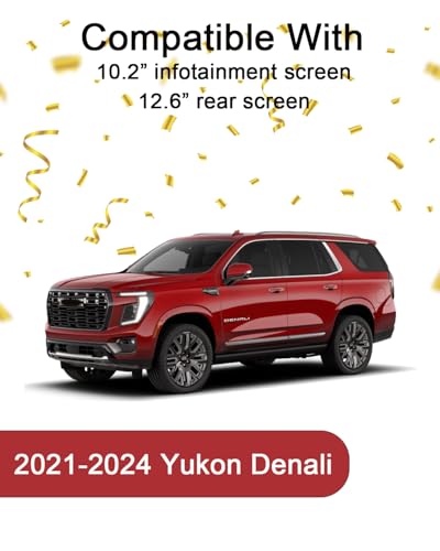 3 Pack Screen Protector for GMC Yukon Denali 2021 (3 Count)