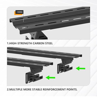 Adjustable Truck Bed Racks Compatible with Tacoma