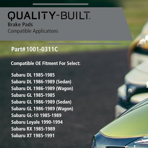 Front Ceramic Brake Pads