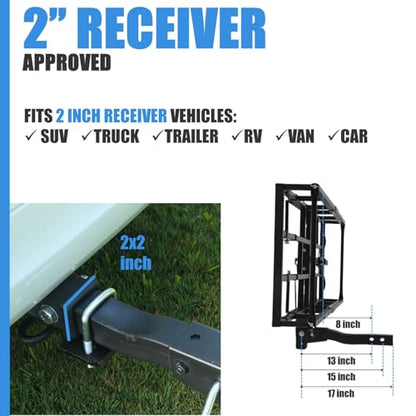Hitch Mount Bike Rack for Ebike Heavy