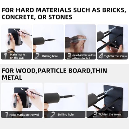 14" Large Heavy Duty Garage Hooks
