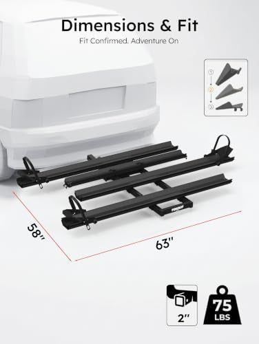Hitch Mount Trike Rack for Tricycles