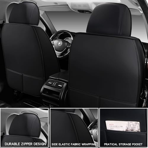 Leather Car Seat Covers Full Set