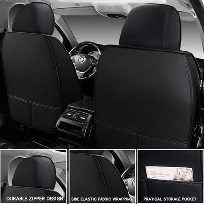 Leather Car Seat Covers Full Set