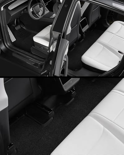 Tesla Model Y Juniper Metal Pedal Floor Mats with Carpets