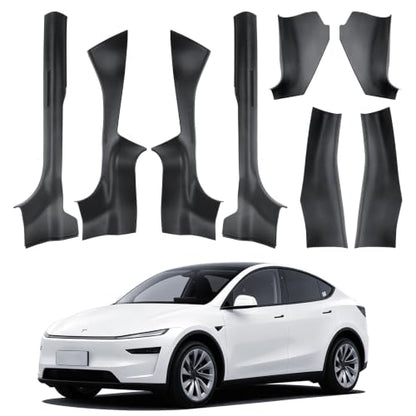 8PCS Door Sill Protector for Tesla Model Y Juniper 2025 (8 Count)