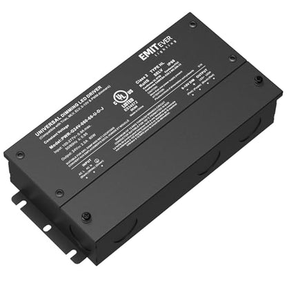 60W 24V 5-in-1 Dimmable LED Driver,AC 110-277V to DC Power Supply