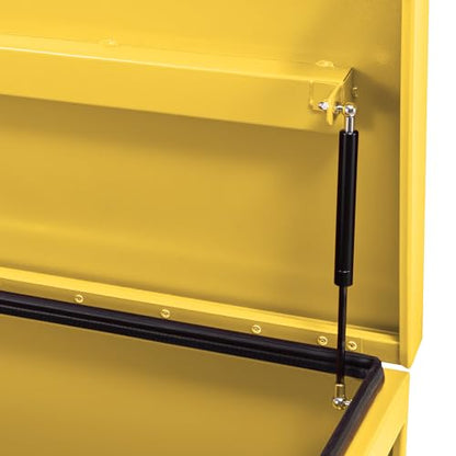 Large Tool Box Truck Bed Toolboxes Steel Heavy Duty Waterproof Free Assemble Tool Organizer Chest Cabinet Toolbox with Side Handles for Pick Up Trucks RV Trailer