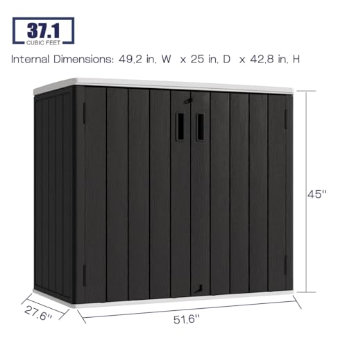 Outdoor Horizontal Storage Sheds