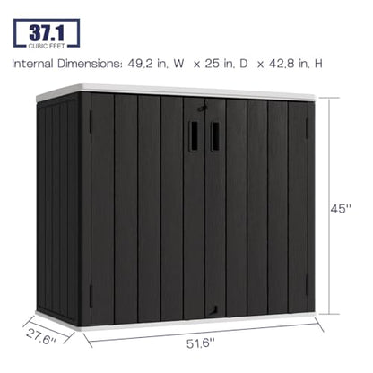 Outdoor Horizontal Storage Sheds
