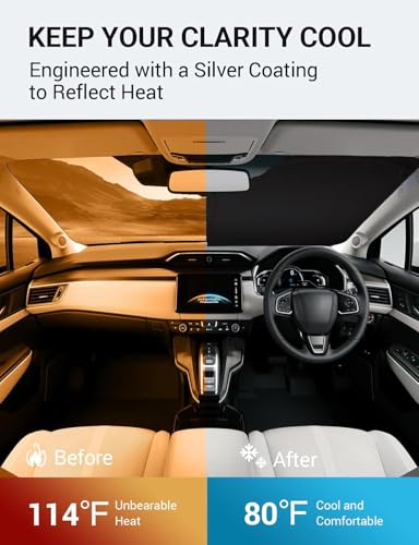 Custom Fit Car Windshield Sun Shade for 2017