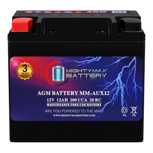 MM AUX12 Auxiliary Battery 12V 12Ah