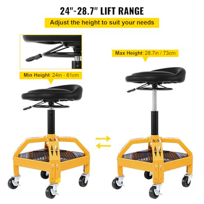 Rolling Garage Stool