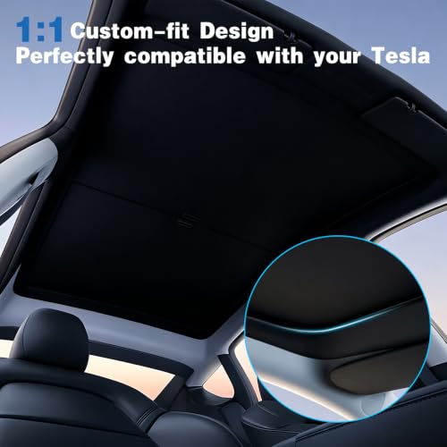 2 Pack Black Roof Sunshade for 2020 (2 Count)
