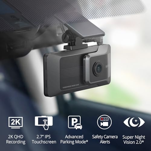 ARC Dash Cam 2K QHD Front and Rear