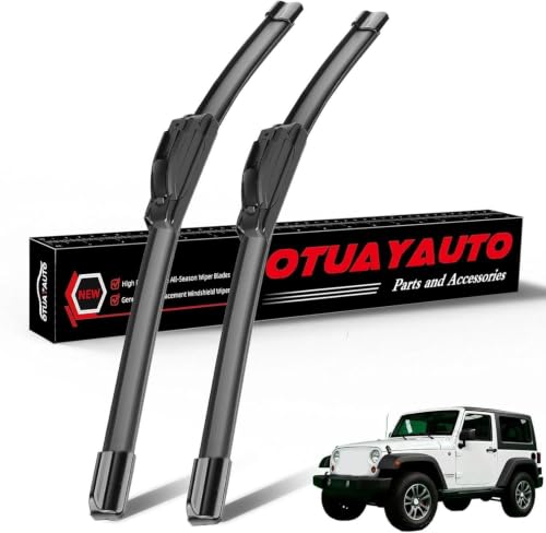 15"+15" Windshield Wiper Blades Replacement for Jeep Wrangler 2007