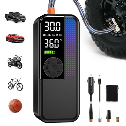 150PSI Portable Cordless Tire Inflator Air Compressor (24 Count)