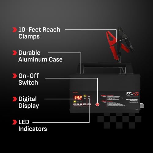 100A Car Battery Charger & Power Supply