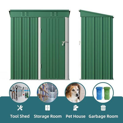 5' x 3' Outdoor Storage Shed