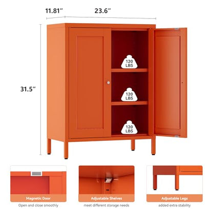 Metal Bathroom Storage Cabinet