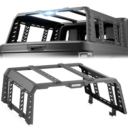 22" High Overland Bed Racks Truck Cargo Carrier Compatible with 2020