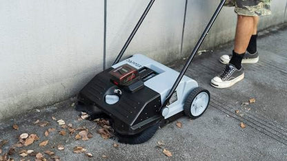 Battery Powered Artificial Grass & Hard Surface Sweeper