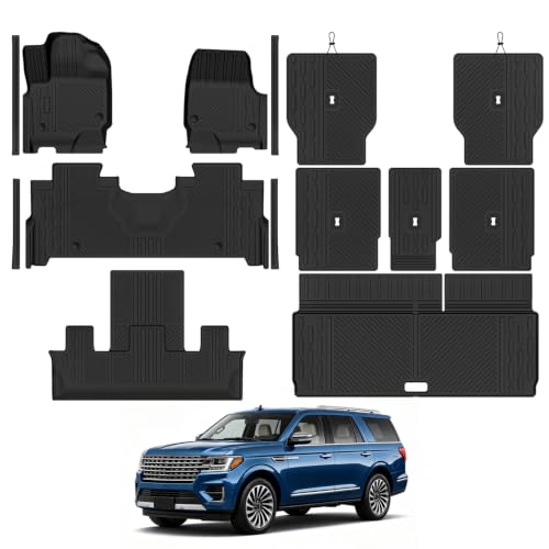 Custom Fit Floor Mats for Ford Expedition 7 Seats 2025