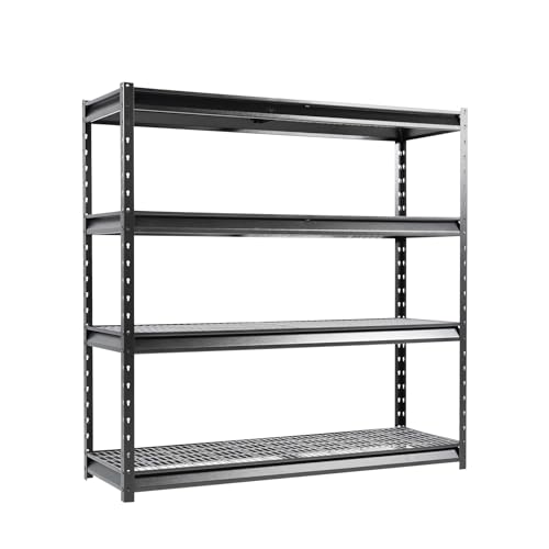 THE Atlas 72" W Heavy Duty Garage Shelving Load 8000 Lbs