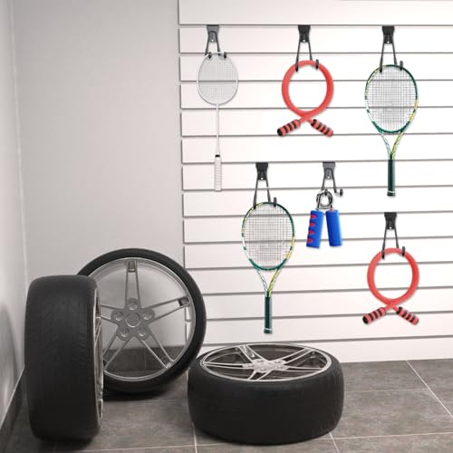 36 Pcs Slatwall Hooks & Hangers