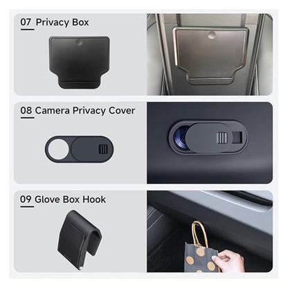 Storage Box Compatible For Tesla Model Y Juniper Accessories Center Console Trays Compatible For Tesla Model Y Juniper 2025